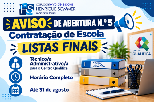 Listas Finais — Centro Qualifica